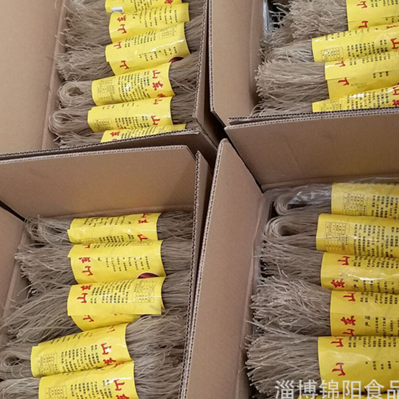Straight wide color bar packaging vermicelli rice noodles manufacturers supply a large number of cold sweet potato powder