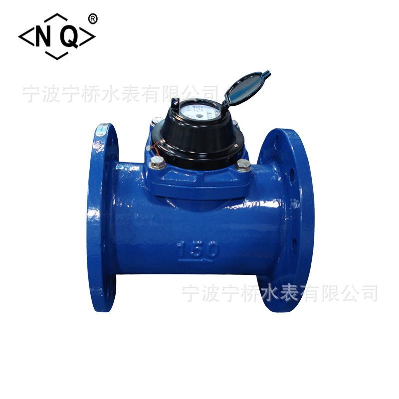 宁波宁桥水表厂家供应LXLC-100E可拆式干式水表可拆卸冷热大口径
