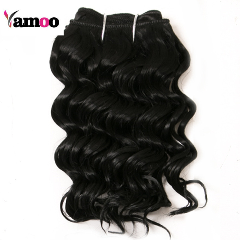 Wig European and American Style Deep Wave Women's Synthetic Hair Extension Short Style Big Wave Hair Buik Cross-Border