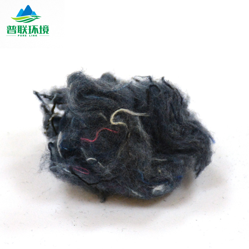 广州厂家杂色再生棉Recycled Cotton针刺毡开花保温再生棉按吨卖