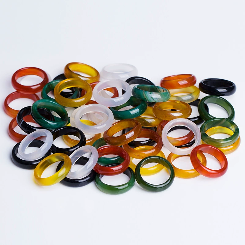 Agate ring, fashionable pendant, wholesale