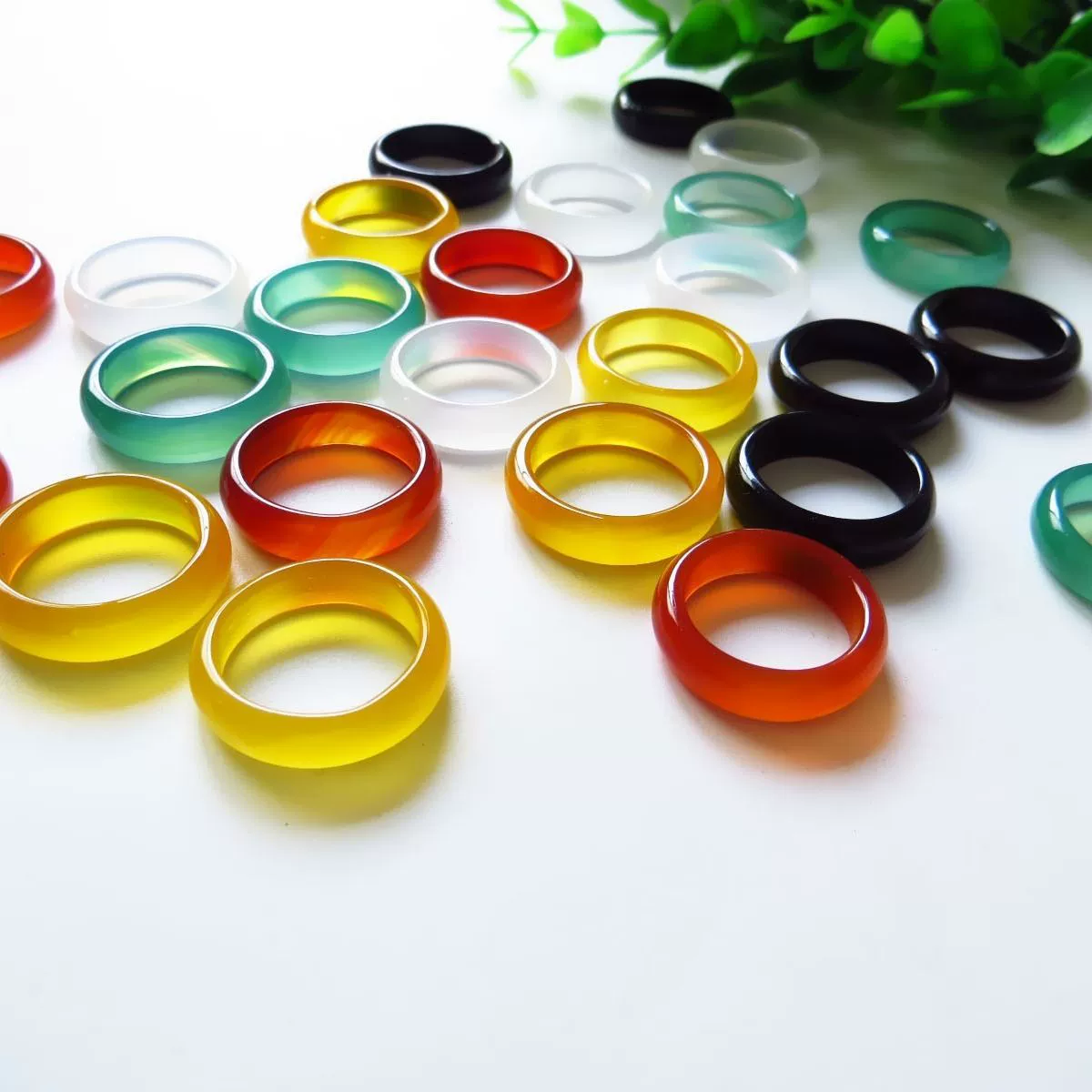 Agate ring, fashionable pendant, wholesale