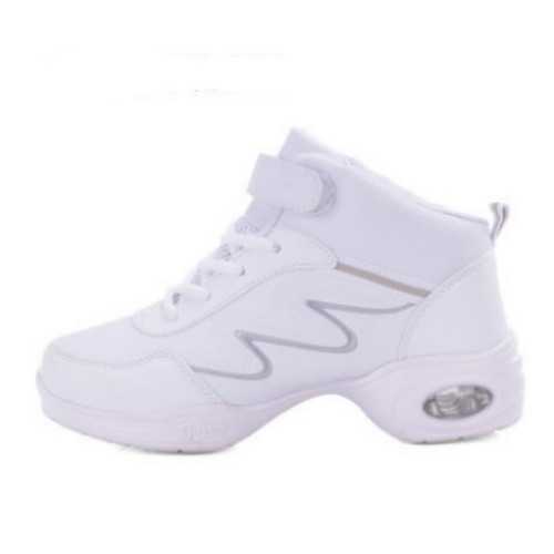 Autumn and Winter Leather Surface Square Dance Shoes for Women, Soft Sole Heeled Dance Shoes, Modern Dance Shoes, Adult Dance Shoes, Navy Dance Shoes