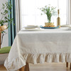 Cloth, Scandinavian coffee table, suitable for import, cotton and linen, Nordic style