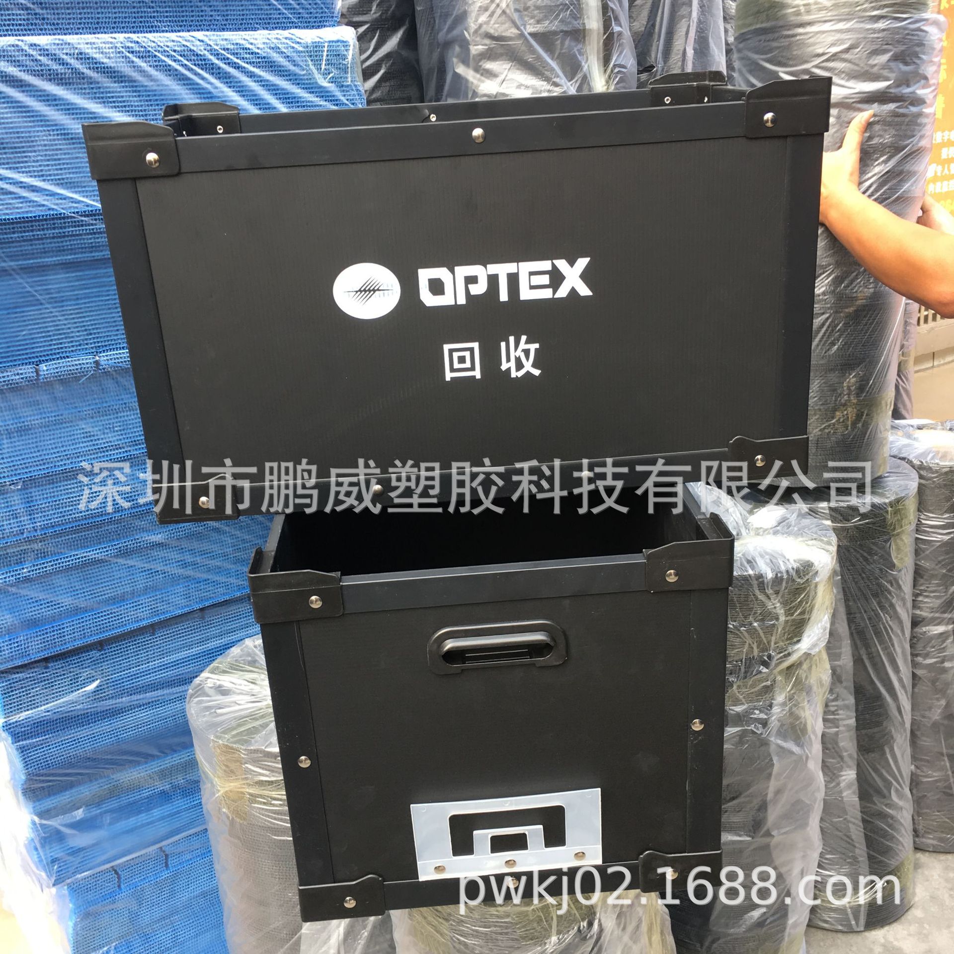 厂家 直销中空板骨架箱 定周转箱类型防静电中空箱 电子储存箱