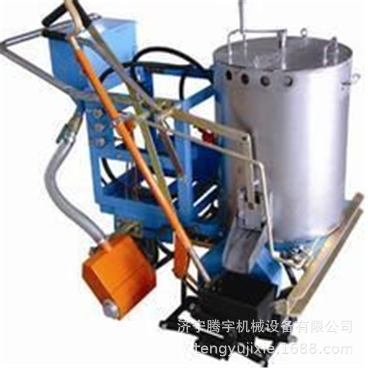 腾宇牌手推式热熔冷漆两用型旧线清除机卖热熔除线机价热熔标线机