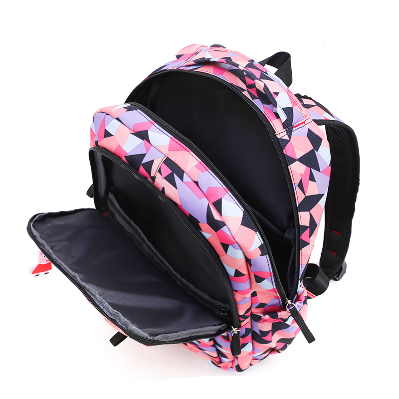 Mochila de estilo coreano para estudiantes de secundaria Niñas mochila ligera transpirable de grado 3 y 4 de escuela primaria para niños de 6 a 14 años de gran capacidad