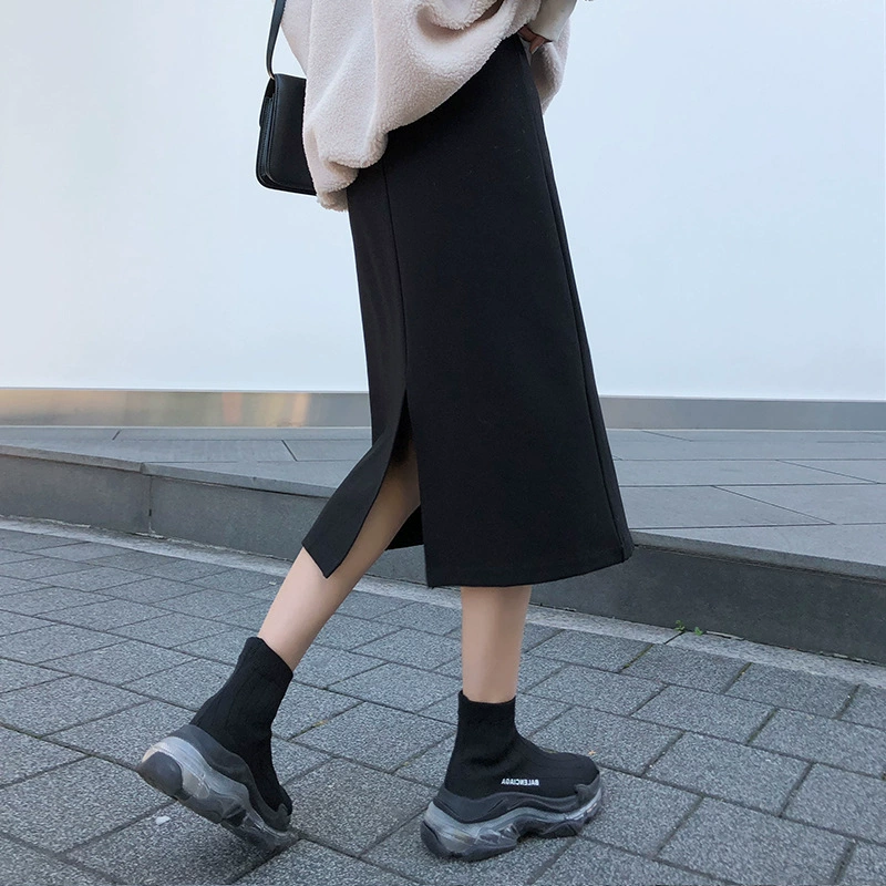 Юбка для беременных женщин средней длины платье для беременных