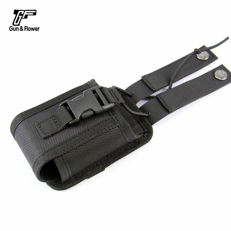 枪花尼龙对讲机套多功能快拔对讲机套