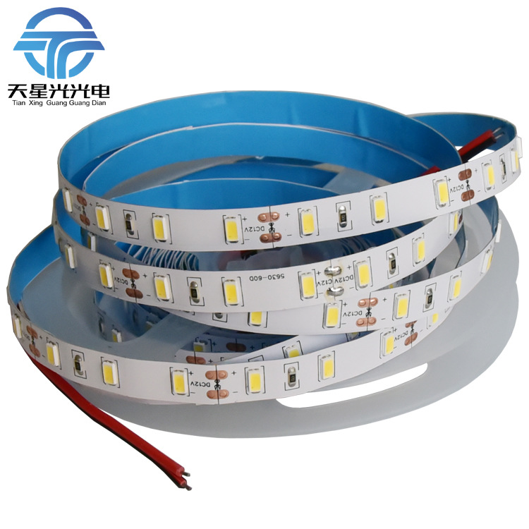 韩国芯片12V5630超高亮低压LED软灯带60灯10宽双面板 质保2年灯条