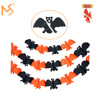 Halloween atmosphere laying supplies, Halloween felt hanging, festive decoration, lattice flag, banner and banner