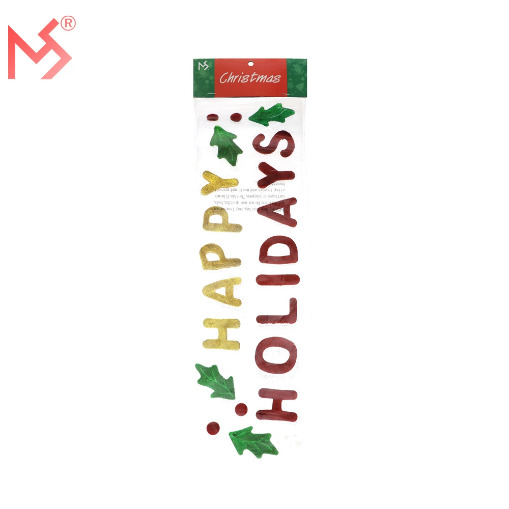 Оптовая продажа, праздничные поделки, оконные решетки, рождественская серия, оконные наклейки, праздничные наклейки на окна, наклейки на дверь, наклейки для магазина