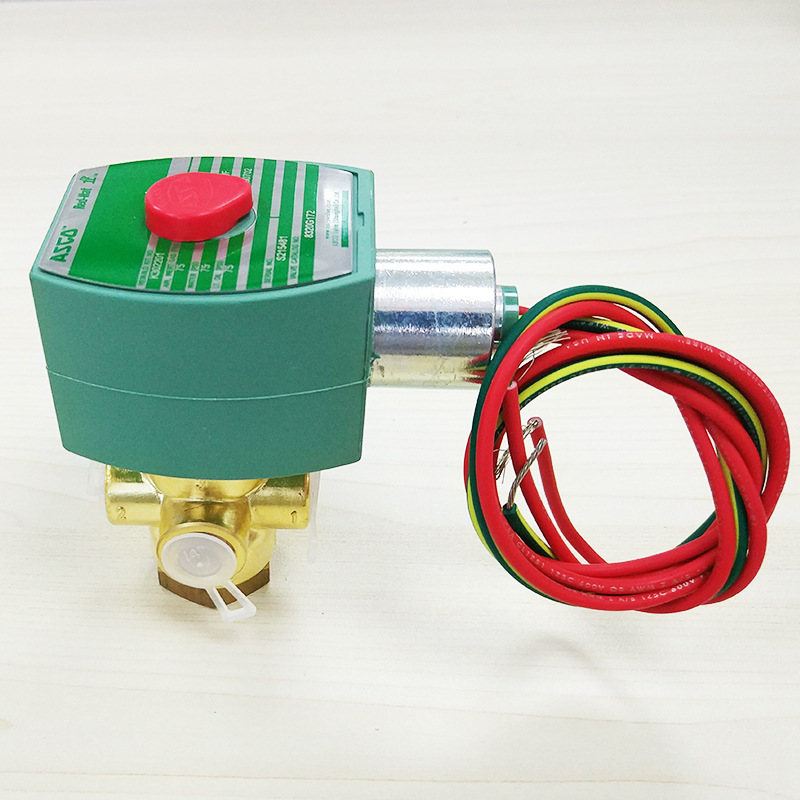 美国ASCO黄铜二通式螺纹单向调节先导式电磁阀8320G172 24VDC现货