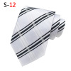 Powerful merchant supply 2021 Scottish grid series polyester silk men's tie