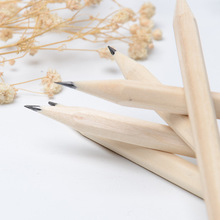 良友良品牌原木色六角圆形HB铅笔小学生书写工具厂家销售