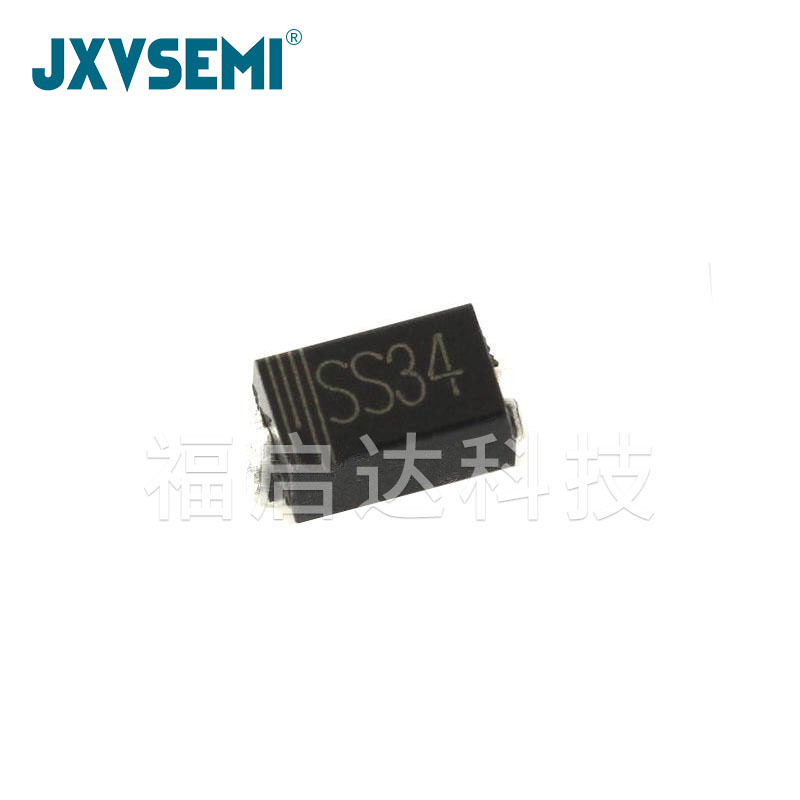 正品1N5822 SS34 SMA 足3A 40V 标准大芯片 贴片肖特基二极管现货