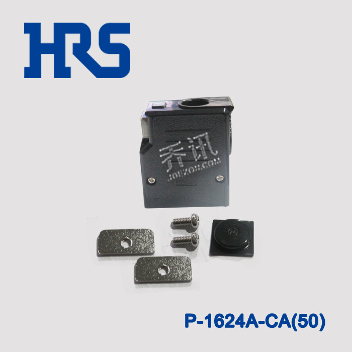 HRS P-1624A-CA(50) 连接器 矩形 接插件 黑色外壳 HIROSE 设备头