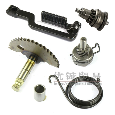 GY6 50 80 start shaft 1P39QMG start shaft return spring motor head 80cc start lever kit