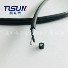 惠州厂家 直供 SJTW 2X12AWG 美标线材 300V电源线 防潮线缆 阻燃