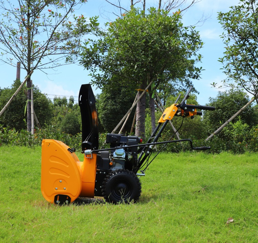 6.5马力手启动扬雪机家用小型除雪机小马力清雪设备经济款