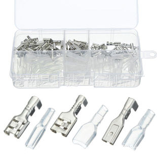 �羳���l120pcs���b2.8/4.8/6.3�S�~����o���䉺���ʽ�Ӿ�����