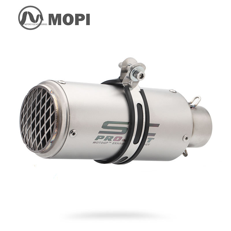 Exhaust pipe – Yamaha SC Exhaust Pipe - sc-titanium-with-mesh-cover-51mm-diameter-laser