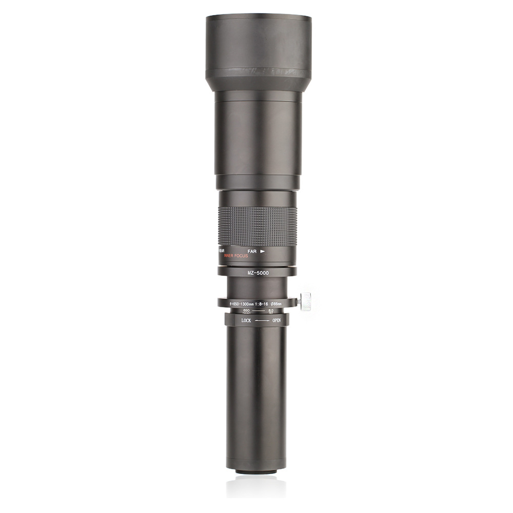 Factory Special Cross-border Hot Sale Suitable for Canon Nikon 650-1300mm Astronomical Mirror Tele SLR Lens