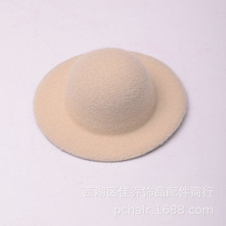 Bjd人形の毛を引く小さい帽子の裸の帽子のヘアピンのアクセサリーの帽子の胚の小さいアクセサリーの原料のおもちゃの裸の帽子8cm