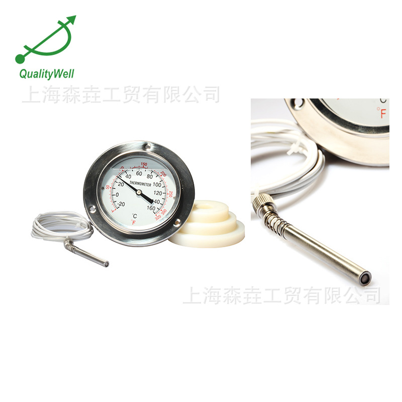 ������ǰ���� ����ѹ��ʽ�¶ȼ� 1/8BSP ����ëϸ�� 400RF21022F