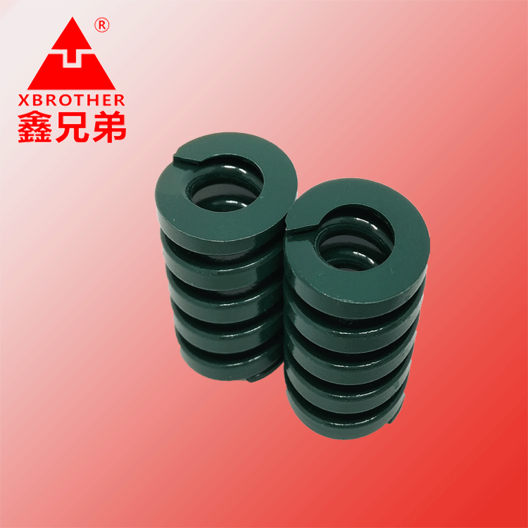 厂家直供进口合金钢重负荷弹簧压缩矩形五金模具弹簧牌号是55CRSi