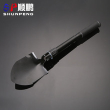 兵工铲铁锹铲子 锰钢户外多功能野营折叠户外探险铲折叠铲子