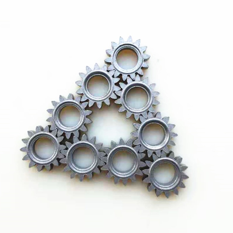 直齿轮 齿轮 模数1.0  14齿 内径8.0 长度5.6 粉末冶金铁基