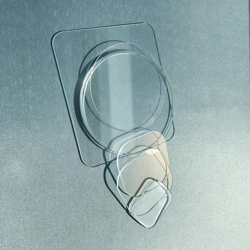 广东工厂深加工玻璃小圆片小方片 异形玻璃加工 精密玻璃打孔磨边