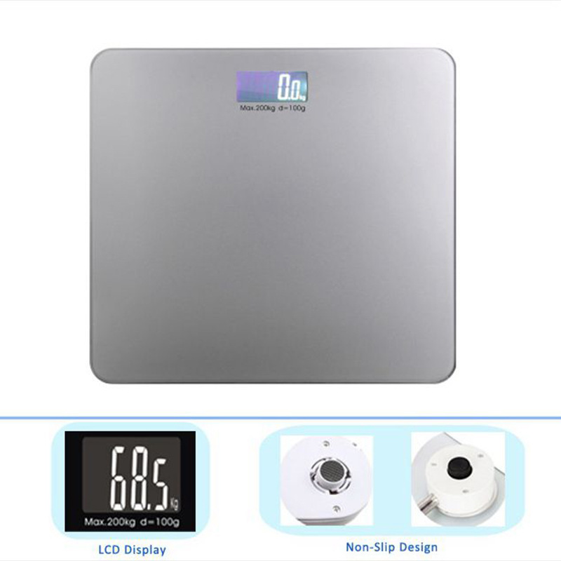 Balanza de baño electrónico digital Hotel baño cuerpo pesaje rango 200kg