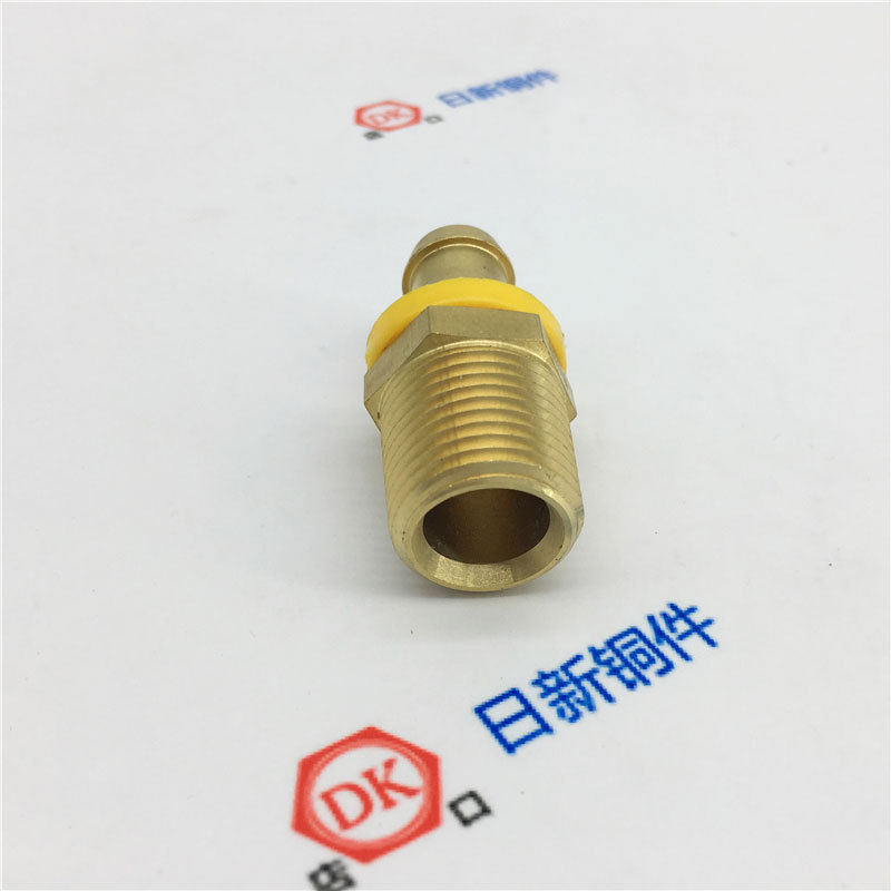 �𽺹�ͭ��ͷ push-on Push-lock fittings ���߳�������