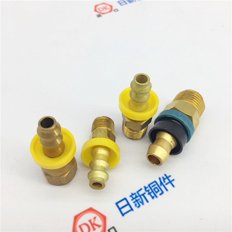 ���߳����𽺹�ͭ��ͷ Һѹ����ͭ��ͷ push-on fittings
