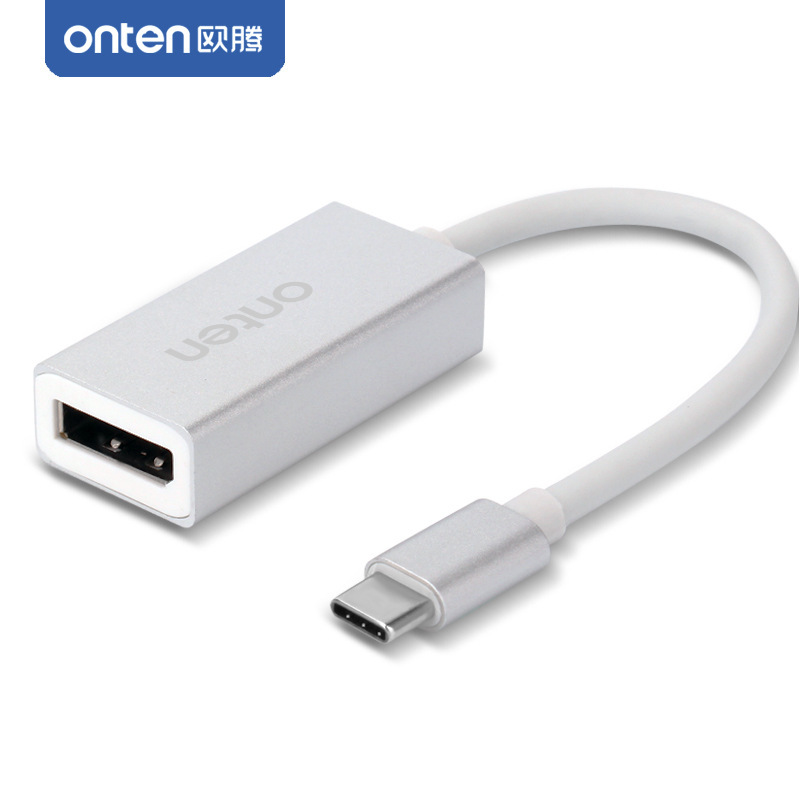 Usb3.1 Typec to Dp Male to Female Adapter Cable MacBook Usbc to Dp Hd Adapter