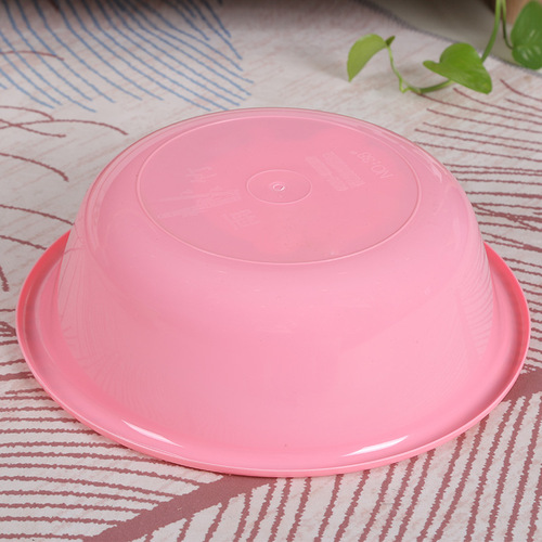 Plastic Basin Household Basin for Washing Vegetables and Face Washing Basin Thick Laundry Basin Fruit Basin Printed Advertisement Basin Wholesale