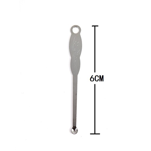 Directly from the manufacturer, plated stainless steel ear scoops, bulk ear picking household ear picking tools, ear picking scoops wholesale