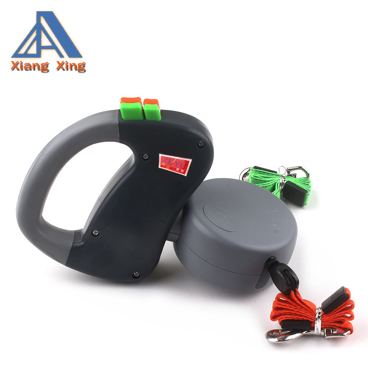 Laisse pour chien rétractable automatique à double crochet de 3 m de long, avec livraison stable à long terme_voghion.com