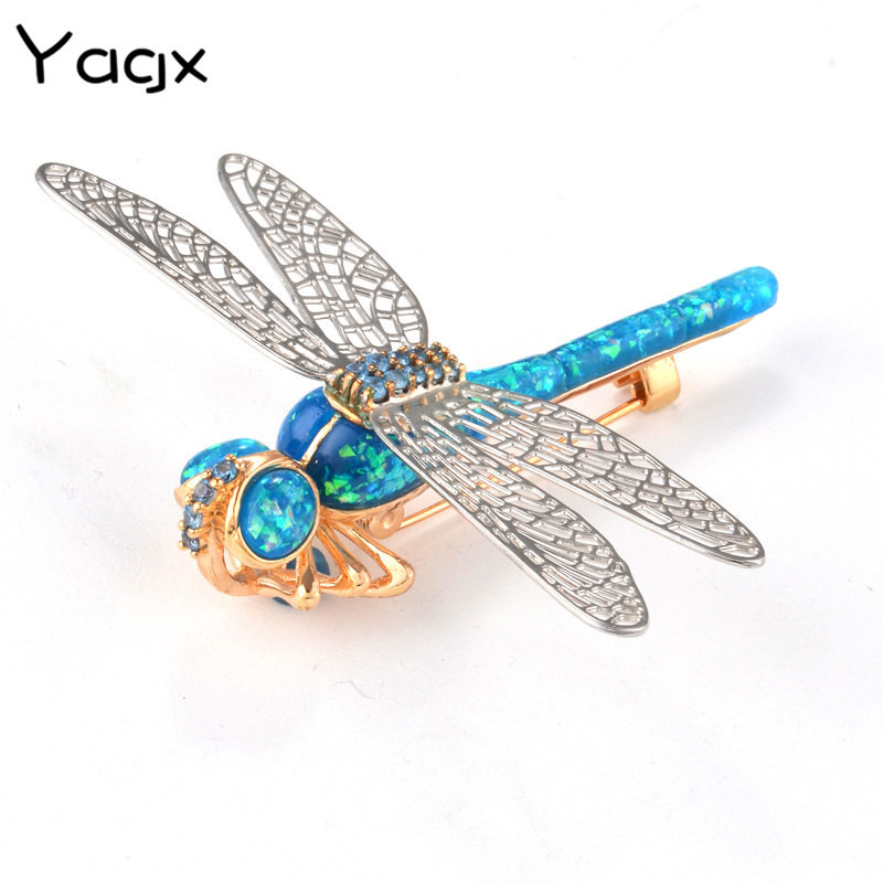 European and American Brooch Jewelry Pin Dragonfly Silk Towel Buckle Corsage Xiao Zhan Wang Yibo New Accessories Gift