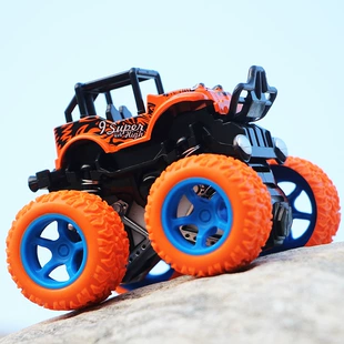 Инерционный трюковой внедорожник 4WD ударопрочный в коробке