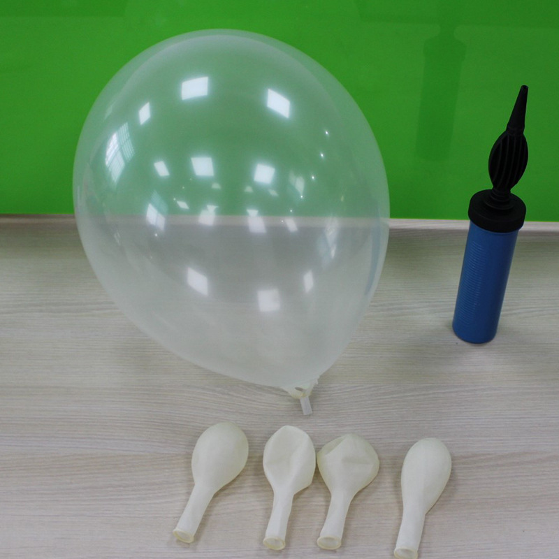 Haolin haolin 5 pulgadas 10 pulgadas 12 pulgadas globo transparente festival de boda decoración celebración apertura diseño globo de látex
