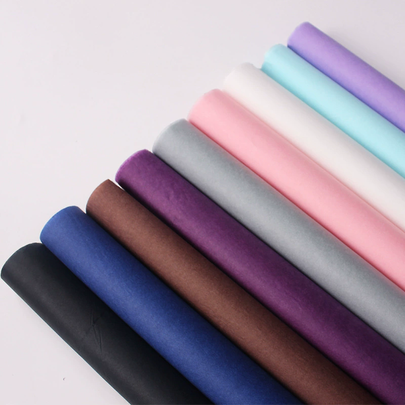 Цветочная бумага «груша» с эффектом премиум-класса, бумага для оформления букетов, мятая бумага ручной прокрутки, бумага для упаковки цветов в стиле Ins для праздника Ци-си.