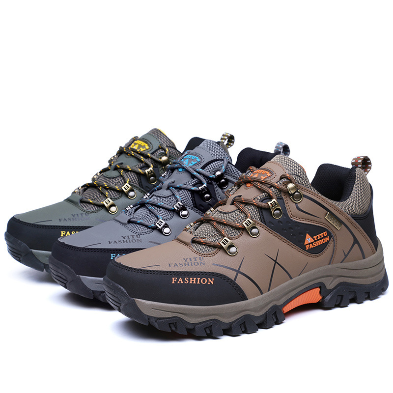 ActiveGo Men's Outdoor Hiking Autumn Winter New Low-top Trekking Trail Shoes Dropshipping_voghion.com
