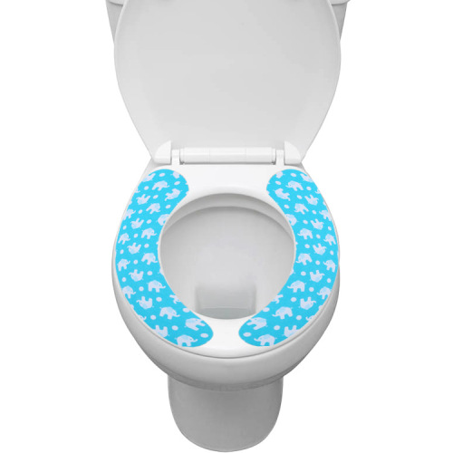 Cartoon printed warm toilet sticker manufacturer traceless electrostatic adhesive toilet seat toilet seat toilet seat hygienic toilet seat
