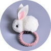 Cute three dimensional plush rabbit, demi-season hairgrip, children's hair rope, hair accessory, Korean style