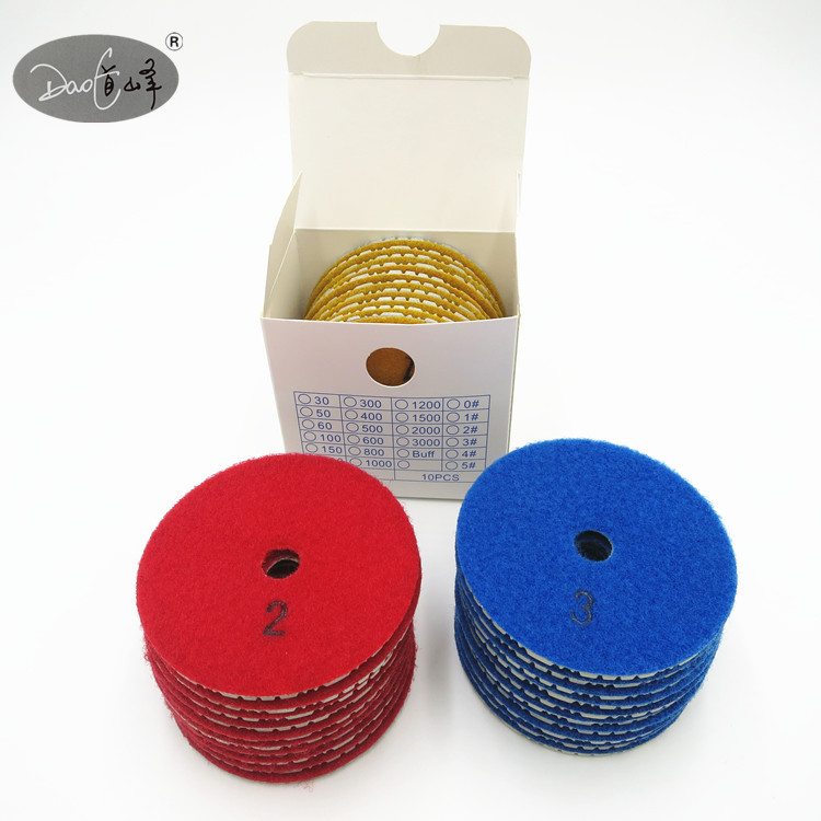 出口质量3步片  石材护理磨片 湿磨 打磨效率高 三步水磨片