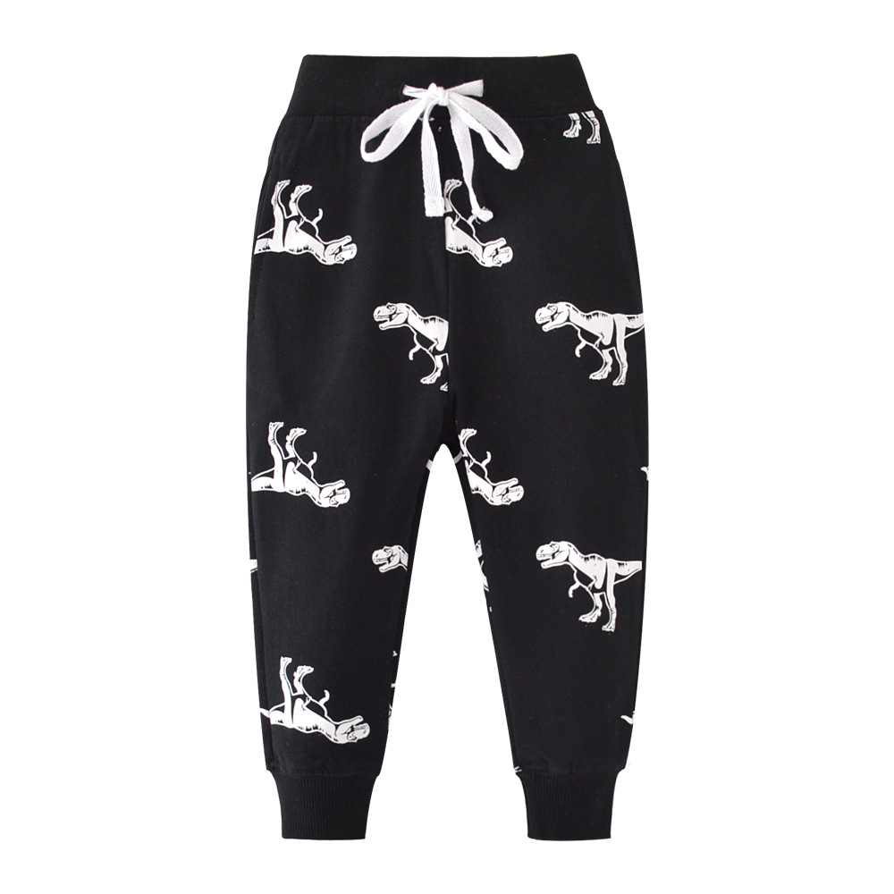 Children's knitted cartoon trousers