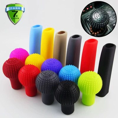 Sürətlər qutusu və əl tormozu başlıqları — Silicone Gear Shift Cover, Car